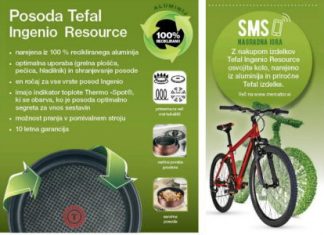 Tefal nagradna igra v trgovinah Mercator