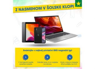 Tuš nagradna igra 2020: Z nasmehom v šolske klopi