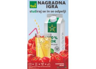 TUŠ nagradna igra: Stuširaj se in se odpelji