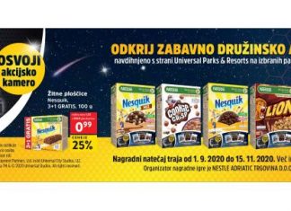 Nestle nagradna igra 2020: Osvoji akcijsko kamero!