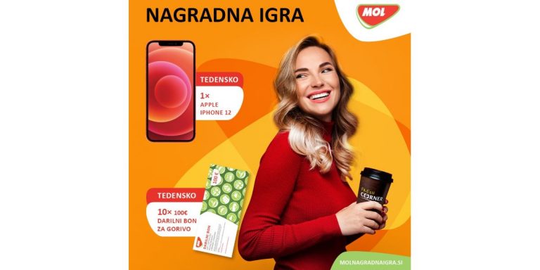 MOL nagradna igra 2021 Slovenija
