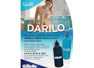 Gillette in Gillette Venus nagrajujeta!
