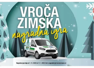 Tuš Cash & Carry nagradna igra: Vroča zimska nagradna igra 2022