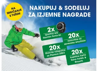 Tuš nagradna igra: Na smučanje s Tušem 2023