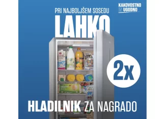 Mercator nagradna igra: Pri najboljšemu sosedu lahko hladilnik za nagrado