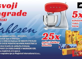 Bahlsen nagradna igra: Osvoji nagrade z izdelki Bahlsen!