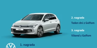 Nagradna igra za avto Golf 50