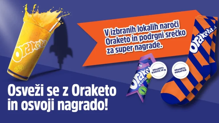 Radenska nagradna igra: Osveži se z Oraketo in osvoji nagrado