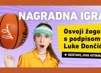 Mladinska knjiga nagradna igra: Osvoji žogo s podpisom Luke Dončića
