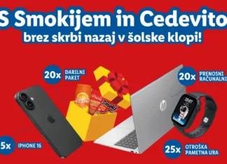 Smoki in Cedevita nagradna igra: Brez skrbi nazaj v šolske klopi