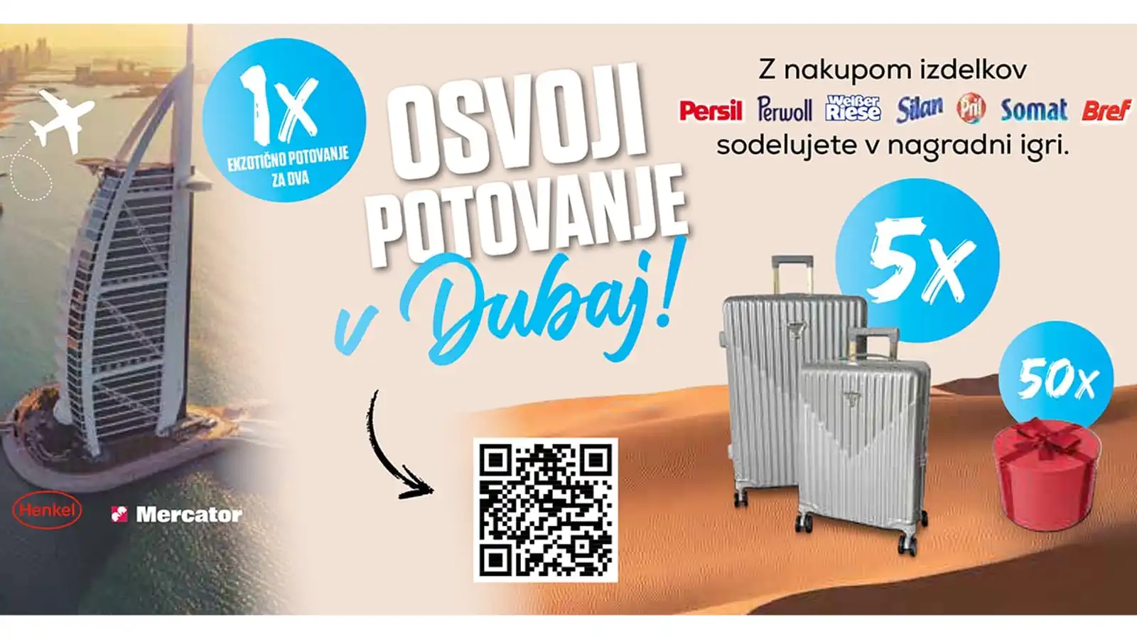 Henkel nagradna igra: Osvoji potovanje v Dubaj!