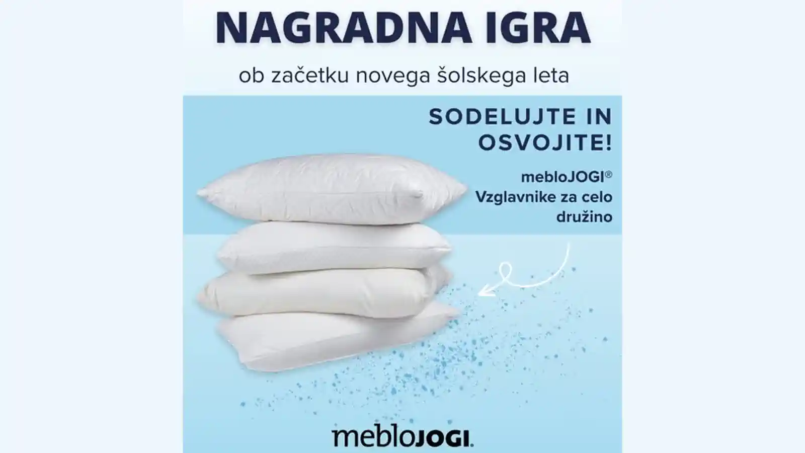 Meblo nagradna igra OB ZAČETKU ŠOLSKEGA LETA