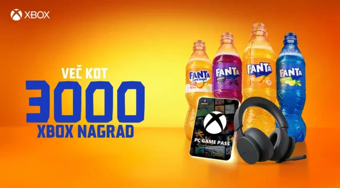 Fanta nagradna igra 2026: Fanta & Xbox