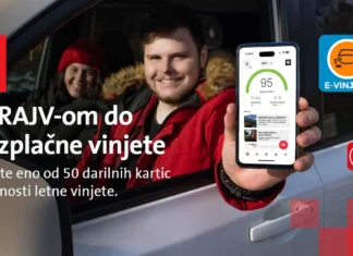 Z DRAJV-om do brezplačne vinjete Osvojite eno od 50 darilnih kartic v vrednosti letnevinjete