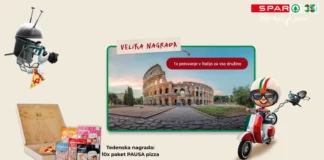 SPAR nagradna igra: STICKERMANIA - odkrivamo skrivnosti Italije