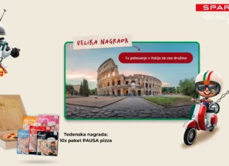 SPAR nagradna igra: STICKERMANIA - odkrivamo skrivnosti Italije