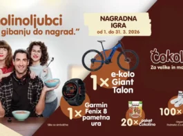 Čokolino nagradna igra: Čokolinoljubci, v gibanju do nagrad