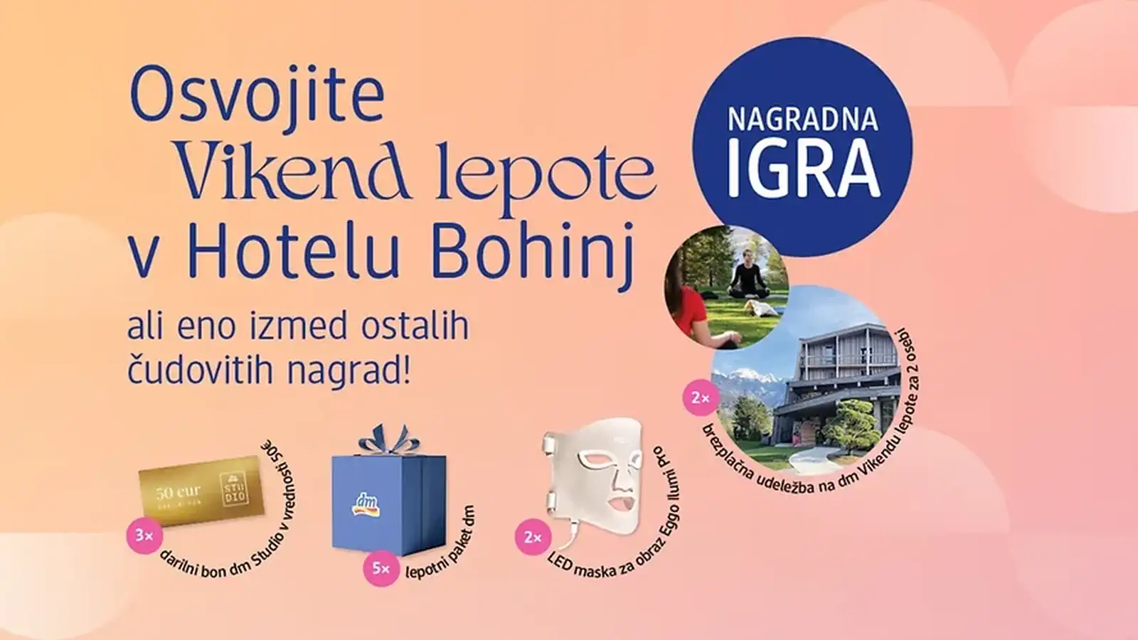 dm nagradna igra: dm Vikend lepote 2026 dm nagradna igra: dm Vikend lepote 2026