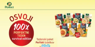 Perutnina Ptuj nagradna igra: Nagrade: 100 x tedenski paket PERFECT izdelkov