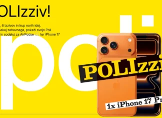 Poli nagradna igra: Poli izzivi - osvoji iPhone 17 Pro ali AirPods 4