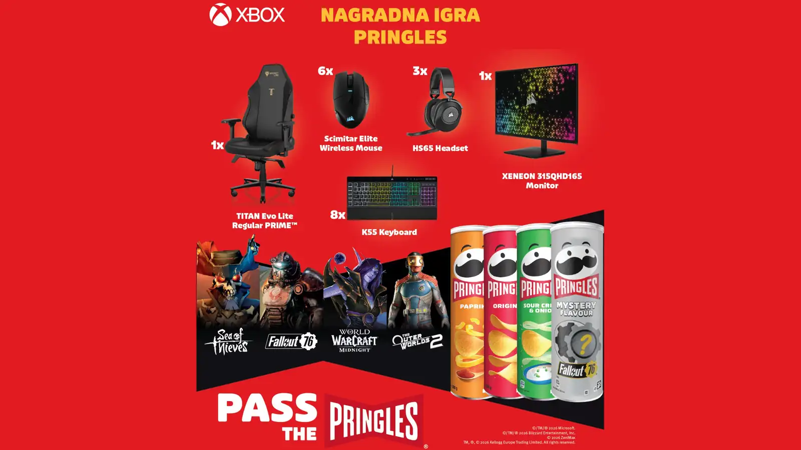 Pringles nagradna igra: PASS THE PRINGLES Pringles nagradna igra: PASS THE PRINGLES