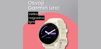 Supernova Slovenija nagradna igra: Osvojite pa lahko pametno uro Garmin.