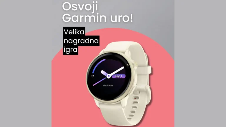 Supernova Slovenija nagradna igra: Osvojite pa lahko pametno uro Garmin.