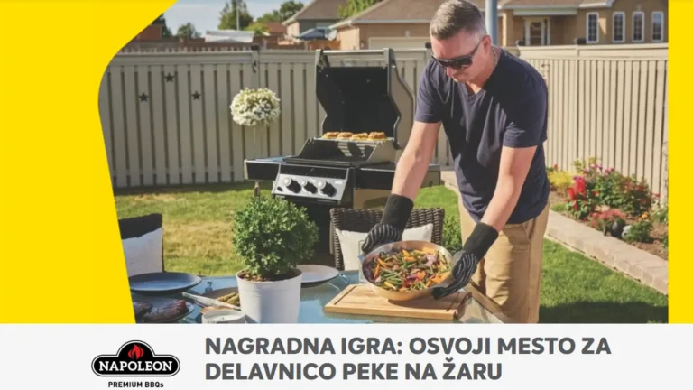 MERKUR nagradna igra 2026: Osvoji mesto na Napoleon žar delavnici