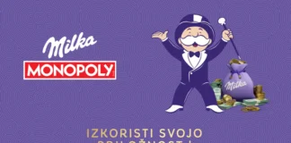 Milka nagradna igra 2026: Milka x Monopoly