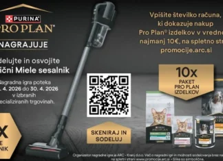 Purina nagradna igra: PRO PLAN nagrajuje
