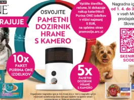 Purina nagradna igra: Purina ONE nagrajuje v Mercator trgovinah