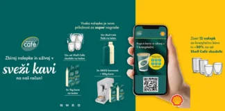 Shell nagradna igra: Uživaj v Shell Café in se poteguj za super nagrade