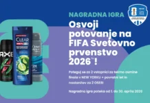 Unilever nagradna igra: Osvoji pot na Svetovno prvenstvo v nogometu FIFA 2026