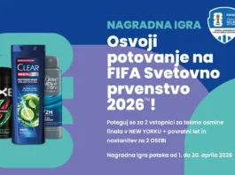 Unilever nagradna igra: Osvoji pot na Svetovno prvenstvo v nogometu FIFA 2026