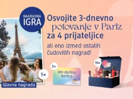 dm nagradna igra: dm te pelje v mesto ljubezni