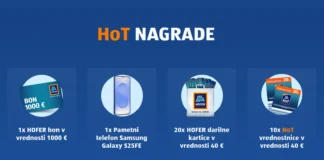 HoT nagradna igra 2026: HoT nagrajuje! HoT mobil nagradna igra 2026: HoT nagrajuje 2026