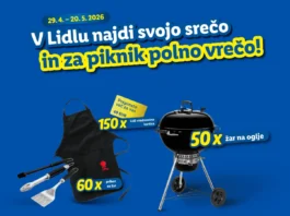 Lidl&Union nagradna igra: V Lidlu najdi svojo srečo in za piknik polno vrečo