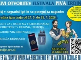 Erdinger nagradna igra 2026: Doživi Erdinger festival piva Herbstfest!