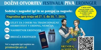 Erdinger nagradna igra 2026: Doživi Erdinger festival piva Herbstfest! Erdinger nagradna igra 2026: Doživi Erdinger festival piva Herbstfest!