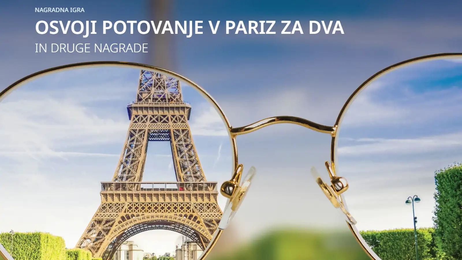 VARILUX nagradna igra 2026: VARILUX® TE POPELJE V PARIZ VARILUX nagradna igra 2026: VARILUX® TE POPELJE V PARIZ