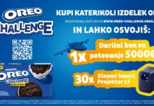 OREO nagradna igra 2026: Oreo izziv