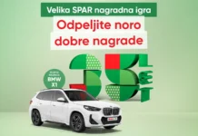 SPAR nagradna igra 2026: Odpeljite noro dobre nagrade