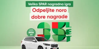 SPAR nagradna igra 2026: Odpeljite noro dobre nagrade