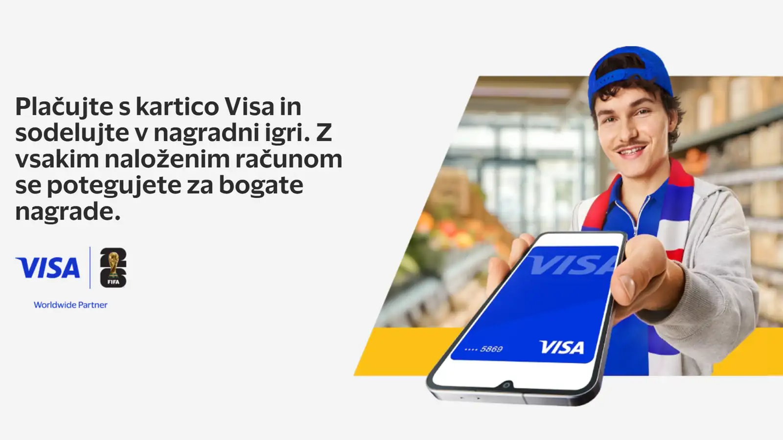Visa nagradna igra 2026: VISA NAGRAJUJE Visa nagradna igra 2026: VISA NAGRAJUJE