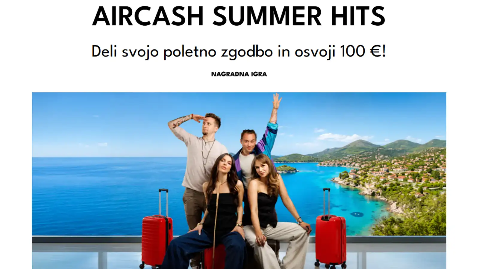 Aircash nagradna igra 2026: Aircash summer hits Aircash nagradna igra 2026: Aircash summer hits