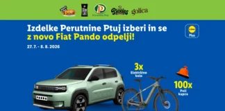 Lidl in Perutnina nagradna igra: Izdelke Perutnine Ptuj izberi in se z novo avto Fiat Pando odpelj