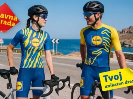 Lidl nagradna igra 2026: Oblikuj kolesarski dres