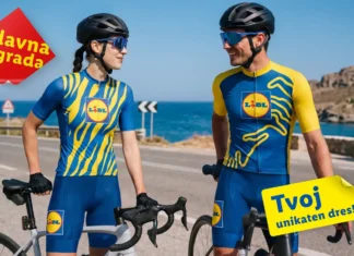 Lidl: Oblikuj kolesarski dres Lidl nagradna igra 2026: Oblikuj kolesarski dres