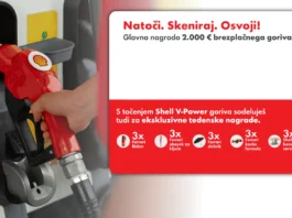 Shell nagradna igra 2026: Natoči. Skeniraj. Osvoji!