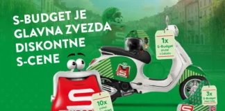 Spar nagradna igra: S-BUDGET podarja skuter